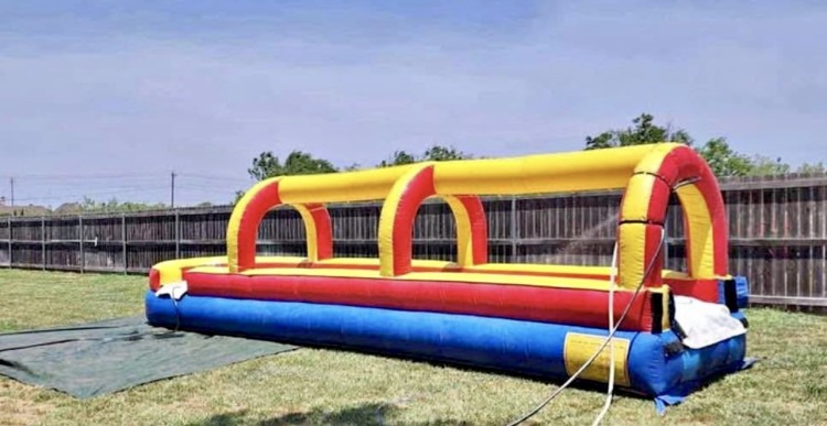Colorful Slip and Slide