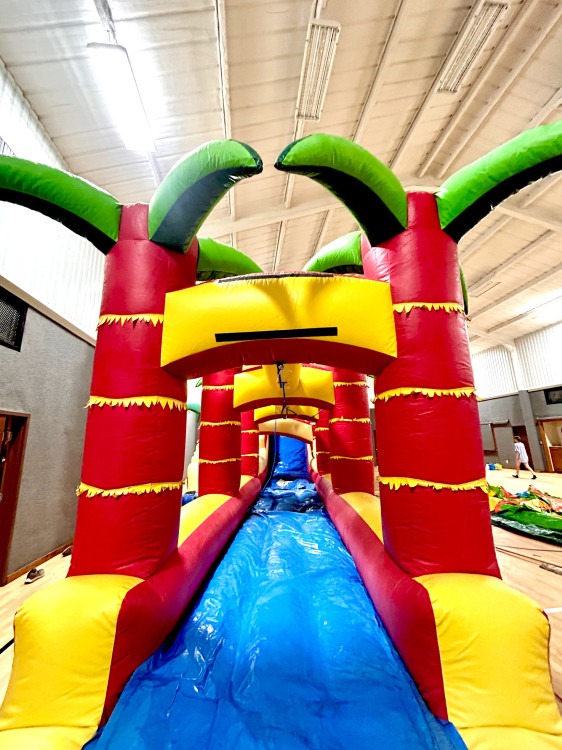 Hawwaian slip and slide