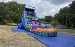 Tropical wave waterslide