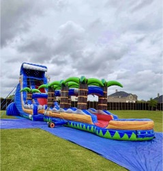 Ultra tropical wave waterslide